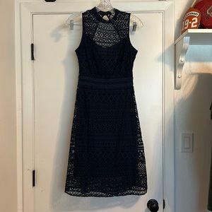 Jessica Simpson Navy Blue Dress